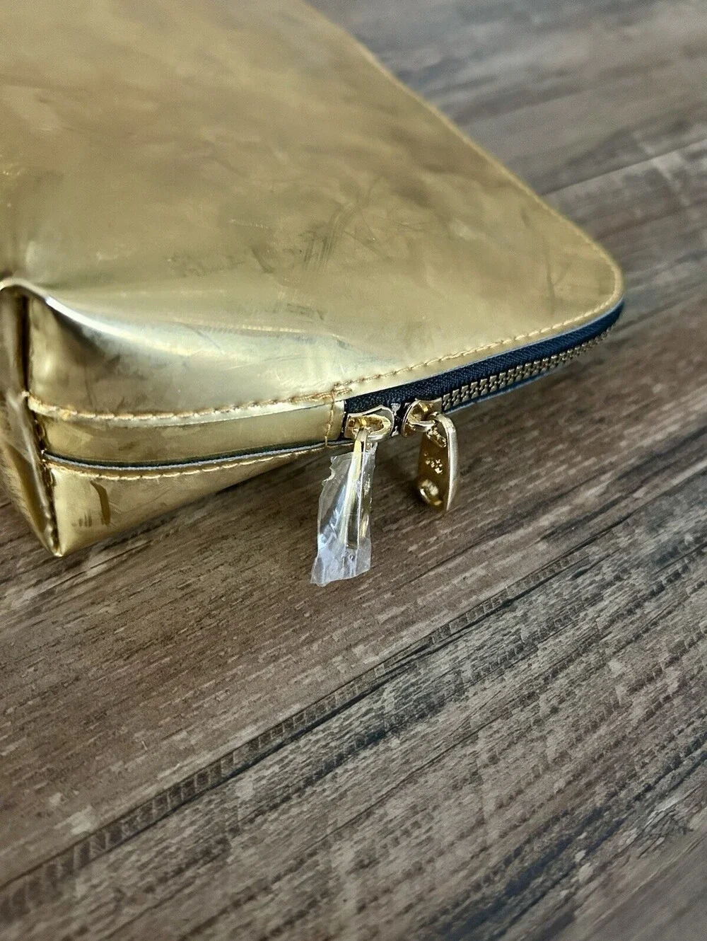 Exclusive Honey Gold Urban Decay Makeup Bag Matte&Shiny Gold